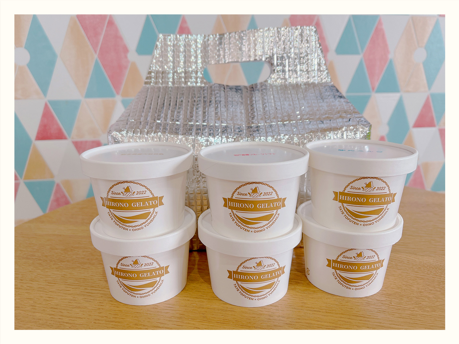 ヒロノジェラート プラス ギャラリーお持ち帰りバッグ